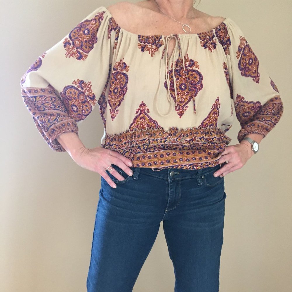 Denim & Supply by Ralph Lauren Boho Long Sleeve Bl